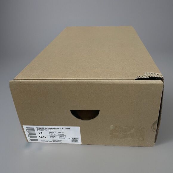 Nike Downshifter Trainers Women Sz 11 Pink White DX7885-100 Pearl Navy Run Jog - Picture 9 of 10